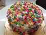 m&m七彩流心蛋糕的做法图解2