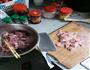 平底锅烩肉的做法图解1