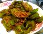 肉沫虎皮尖椒的做法图解5