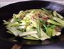 竹笋豆角肉丝青红椒鸡蛋韭菜炒面的做法图解1