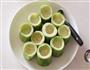 虾仁丝瓜盅的做法图解5