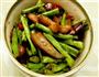 简单家常菜-茄子炒豆角的做法图解4