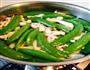 白玉菇甜豆炒鸡蛋的做法图解1