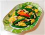 白玉菇甜豆炒鸡蛋的做法图解5
