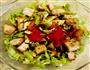 油醋汁烤面包粒蔬菜沙拉的做法图解5