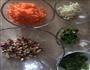 酸辣肉丝蕨根粉丝的做法图解1