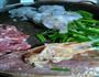 咸瘦肉海鲜炒米粉的做法图解1