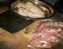 黄瓜熘肉片的做法图解2