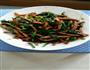 菠菜拌豆干的做法图解1
