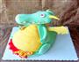 翻糖蛋糕-财神小恐龙的做法图解19