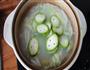 丝瓜大虾粥的做法图解4