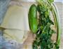豆皮素菜卷的做法图解1