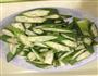 秋葵炒鸡蛋花的做法图解2