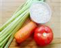 胡萝卜芹菜粥的做法图解1