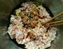猪肉豇豆角饺子的做法图解3