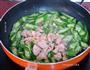 秋葵炒肉的做法图解6