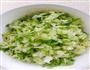 青菜干贝粥的做法图解3