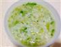 青菜干贝粥的做法图解4