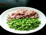 豆角肉丁炊饭的做法图解1