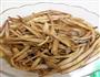 黄花菜炒肉丝的做法图解1