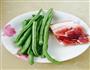 四季豆炒肉丝的做法图解1