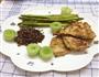 健身刷脂菜*白灼芦笋配燕麦煎鸡胸的做法图解1