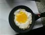 煎鸡蛋面包的做法图解4