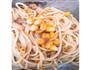 芝士培根玉米番茄意面的做法图解4