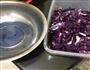 凉拌酸辣紫甘蓝的做法图解3