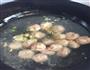 小白菜肉丸汤的做法图解8