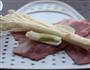金针菇花菜培根卷的做法图解3