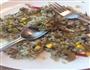 橄榄菜培根炒饭的做法图解2