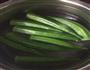 凉拌秋葵的做法图解2