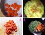 胡萝卜长豆角蛋炒饭的做法图解2