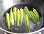 培根秋葵卷的做法图解2