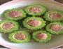 苦瓜蒸肉饼的做法图解3