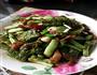 虎皮尖椒烧四季豆的做法图解5
