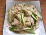鸡腿菇片炒芦笋的做法图解7