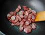 腊肠炒秋葵的做法图解5