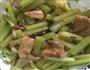 西芹炒肉的做法图解7