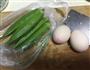 秋葵蒸蛋的做法图解1