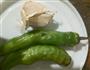 辣椒炒空心菜的做法图解1