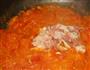 二伏面-番茄肉丝浓酱手擀面的做法图解6