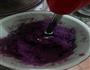 桂花紫薯绿豆糕的做法图解5