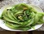 炒生菜的做法图解2