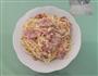 奶油培根蘑菇意面的做法图解6