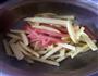 蒜苔土豆条炒火腿的做法图解2