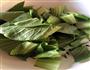 青菜炒蘑菇  的做法图解2