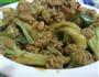 花菜炒肉的做法图解5