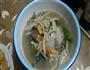 酸笋通菜鱼头汤的做法图解5